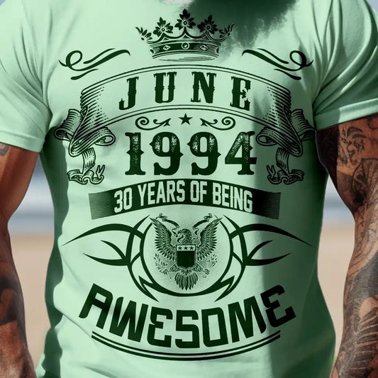 Тениска 50 години 1976 vintage персонализирана юбилейна тениска