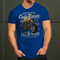 Cafe Racer тениска с уникален дизайн за Него