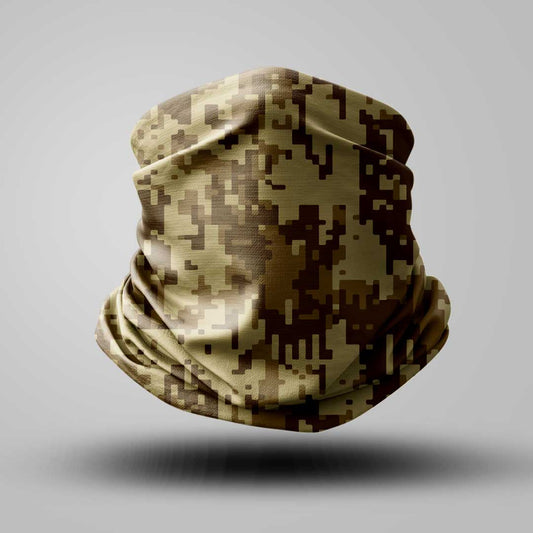 Camouflage digital bandana buff liratech.bg Камуфлаж дигитален бандана бъф есенен