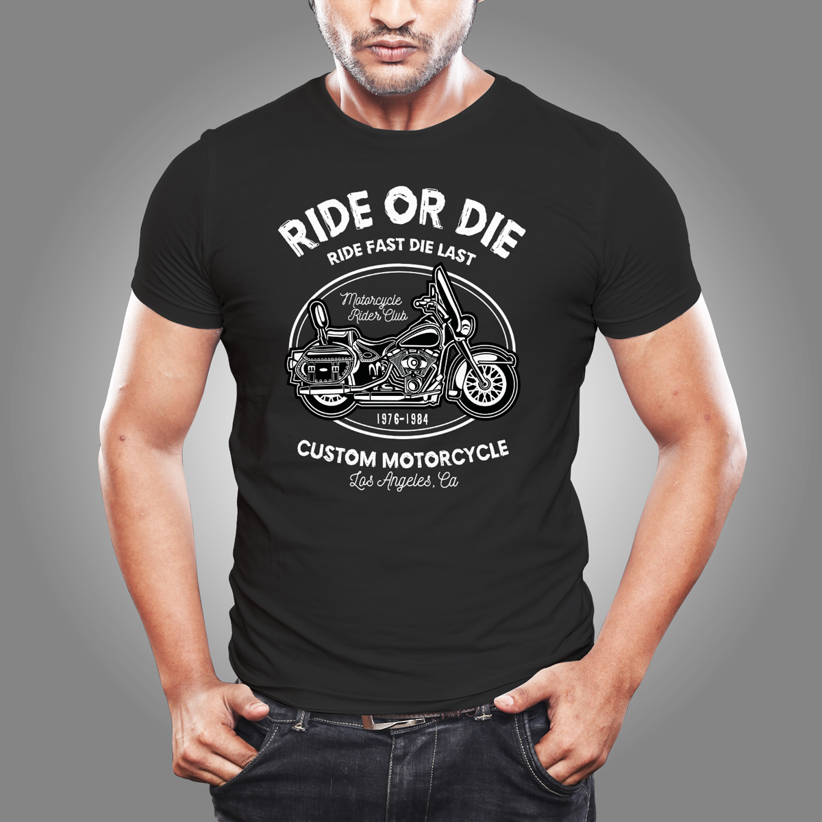 Ride or Die тениска с уникален дизайн
