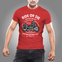 Ride or Die тениска с уникален дизайн